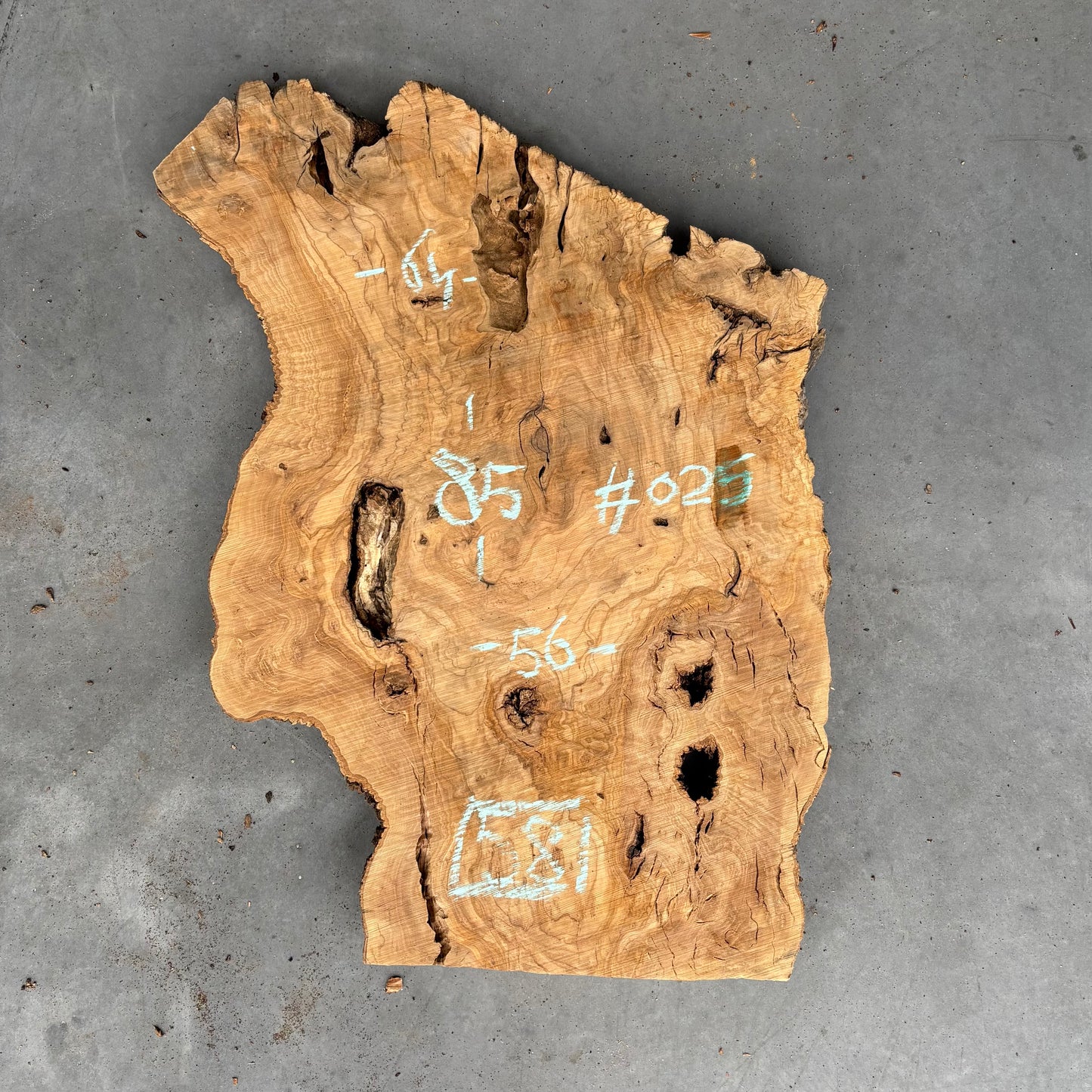 Olijf Slab #O/25
