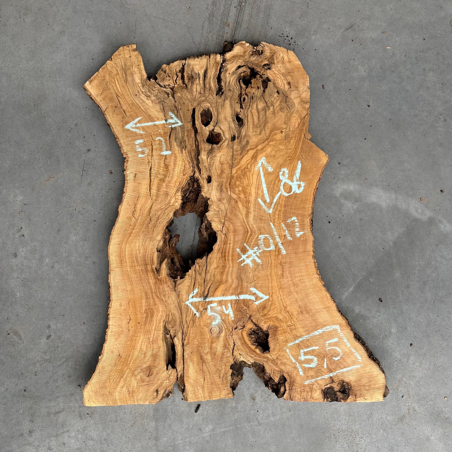 Olijf Slab #O/12