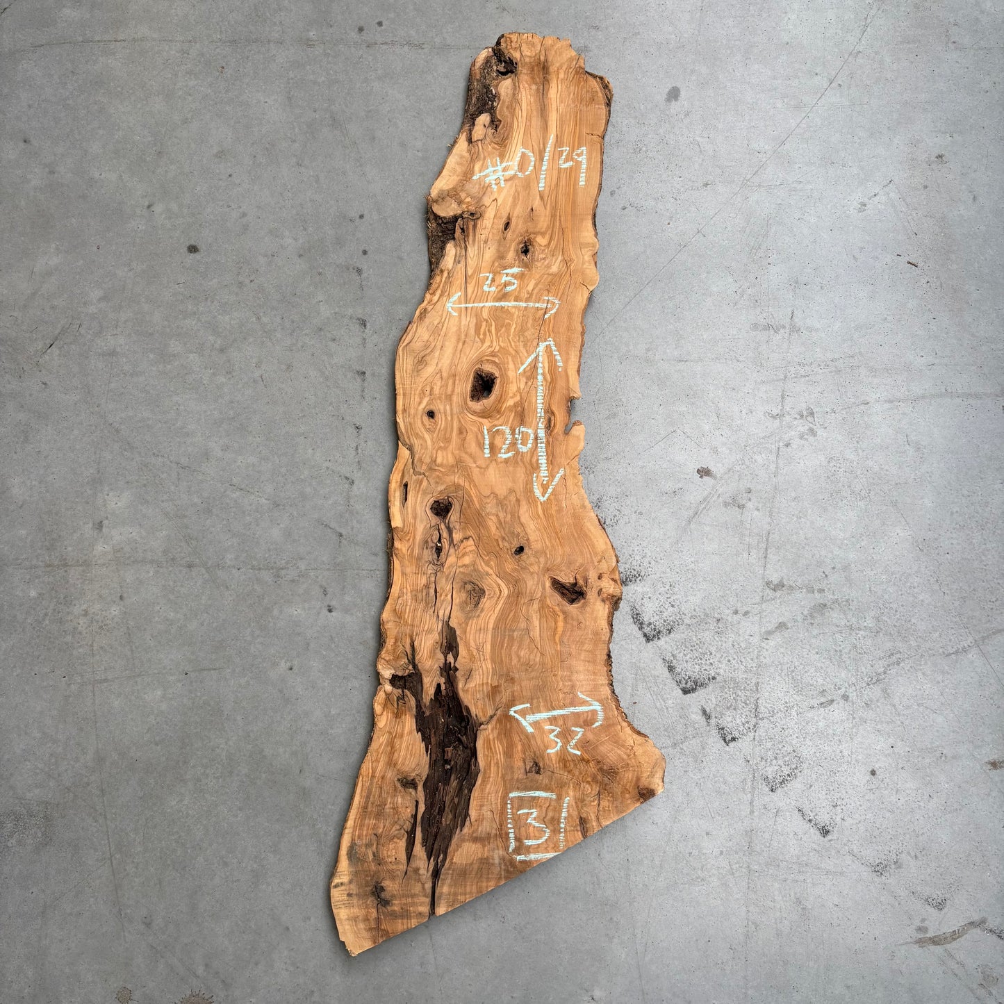 Olijf Slab #O/29