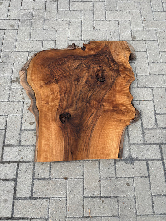 Notenhouten Slab 88x80/72/56x6cm #CS/020