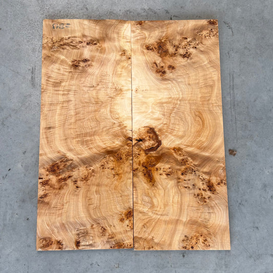 BM#3 Mappa Burl Bookmatch - 61 x 48 x 1.5cm