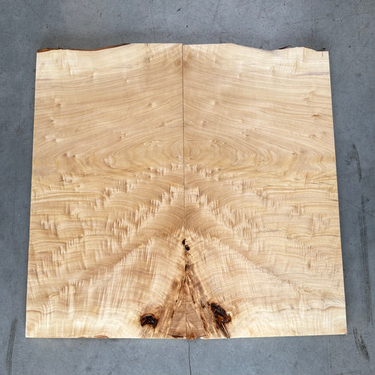 BM#19 Mappa Burl Bookmatch - 62 x 64 x 1.9cm