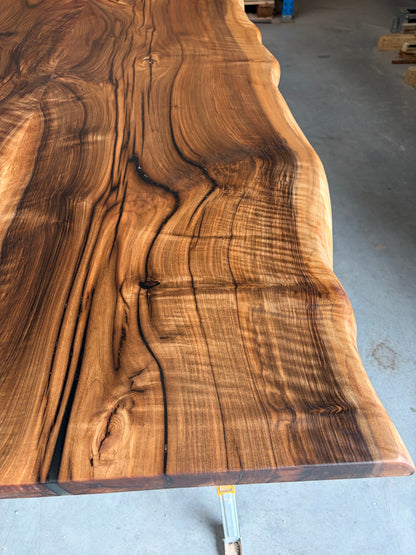 Noten Bookmatch Tafelblad #1 - 278x110x5cm
