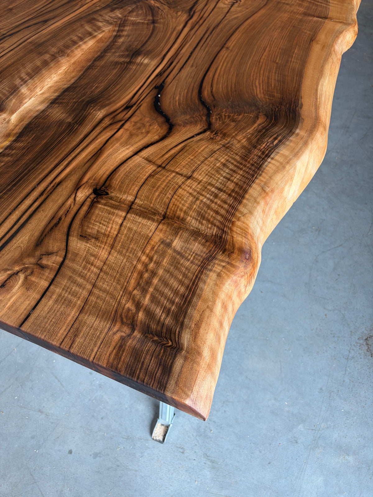 Noten Bookmatch Tafelblad #1 - 278x110x5cm