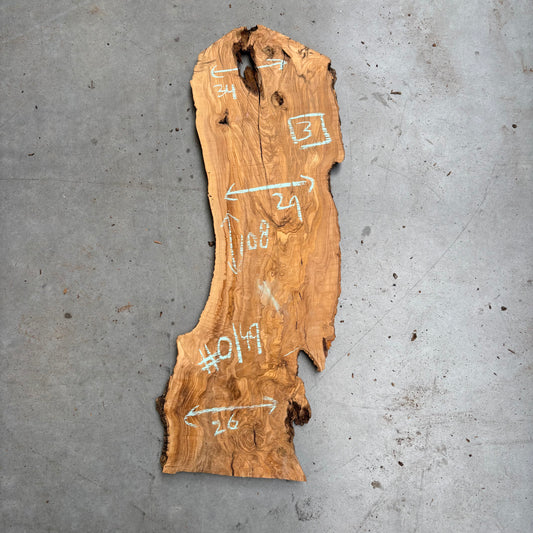 Olijf Slab #O/49