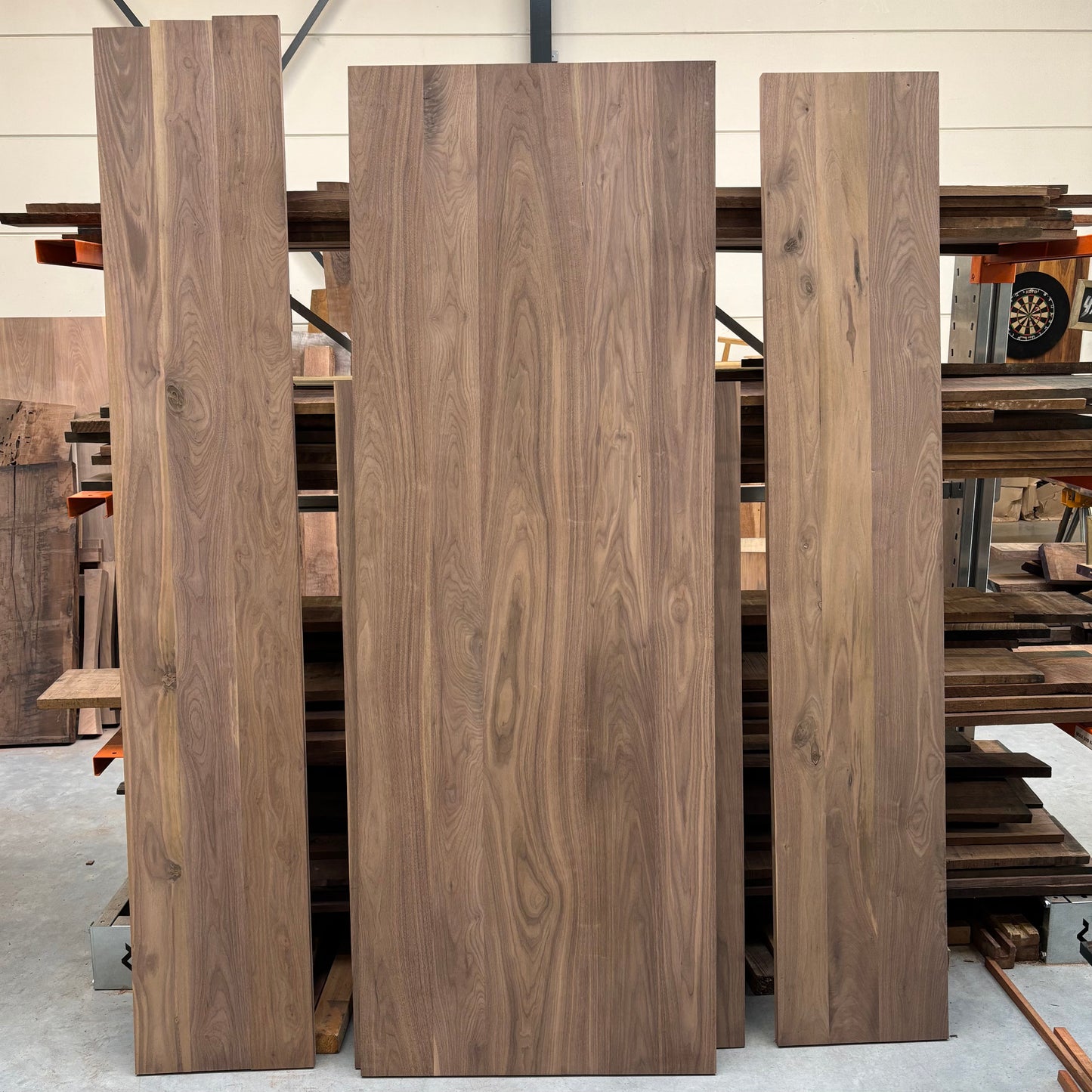 Amerikaans Noten Verlijmde Panelen - 30mm dik